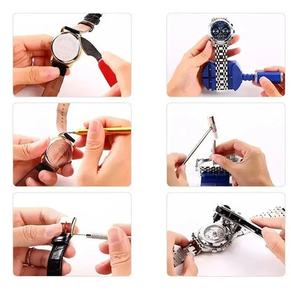 Comprehensive Watch Repair Tool Set: 147pcs and 212pcs Options for Clock Disassembly and Repair