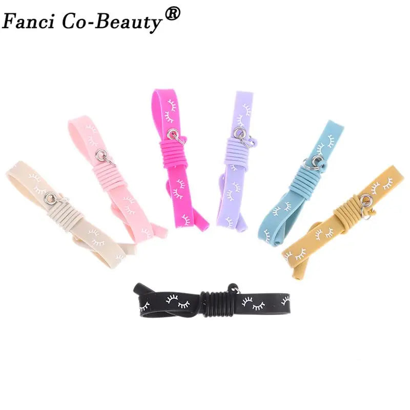 Silicone Wrist Strap Eyelash Extension Tweezers: Grafting Bracelet Cilia Protector - Auxiliary Lash Supplies