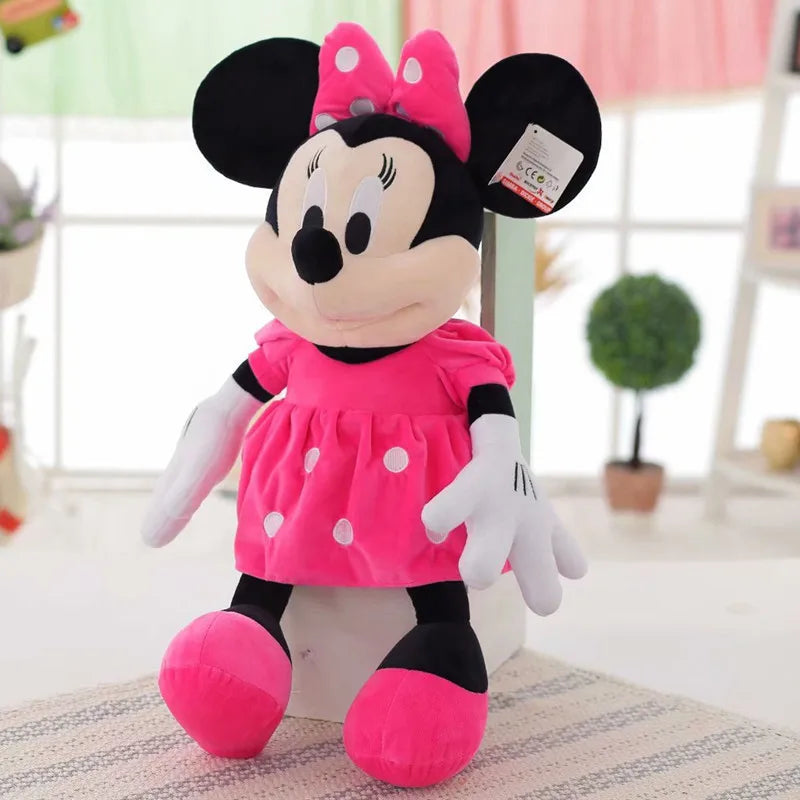 Disney Cartoon Plush Toys - 30/40cm Minnie, Mickey, Pluto, Goofy, Miaomiao House Dolls, Creative Wedding and New Year Mascot Gifts