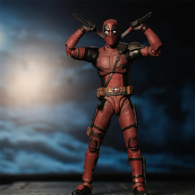 Deadpool and Wolverine Action Figures SHFiguarts - Joint Movable, New Mutants Model, Wilson Comics, Wade - Movie Toys for Kids Gift