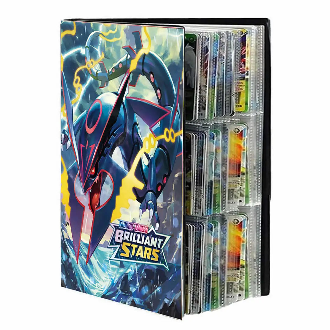 540PCS Pokemon Cards Album Book - 9 Pocket Collection Holder for Anime Game Poke Card Binder, Toy Gift