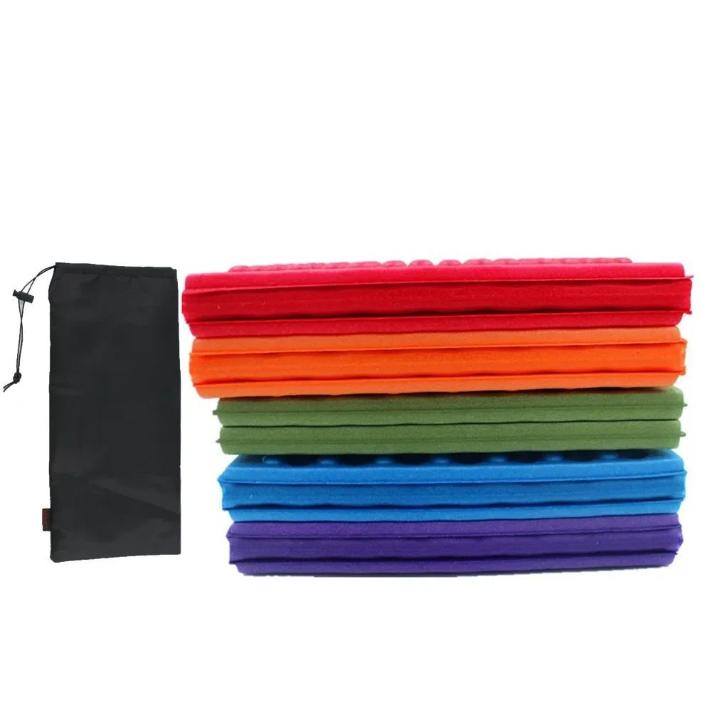 Portable Lightweight Mini Folding Mat - Foam Sitting Pad for Outdoor Activities, Foldable Kneeling & Seat Cushion for Comfort