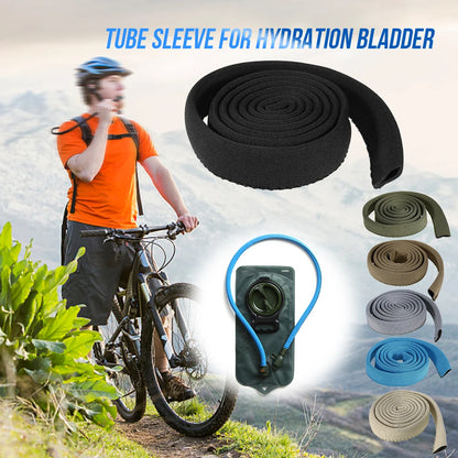 Water Bladder Tube Cover - Hydration Sleeve for Insulation, Thermal Drink Tube Cover for Outdoor Camping & Cycling