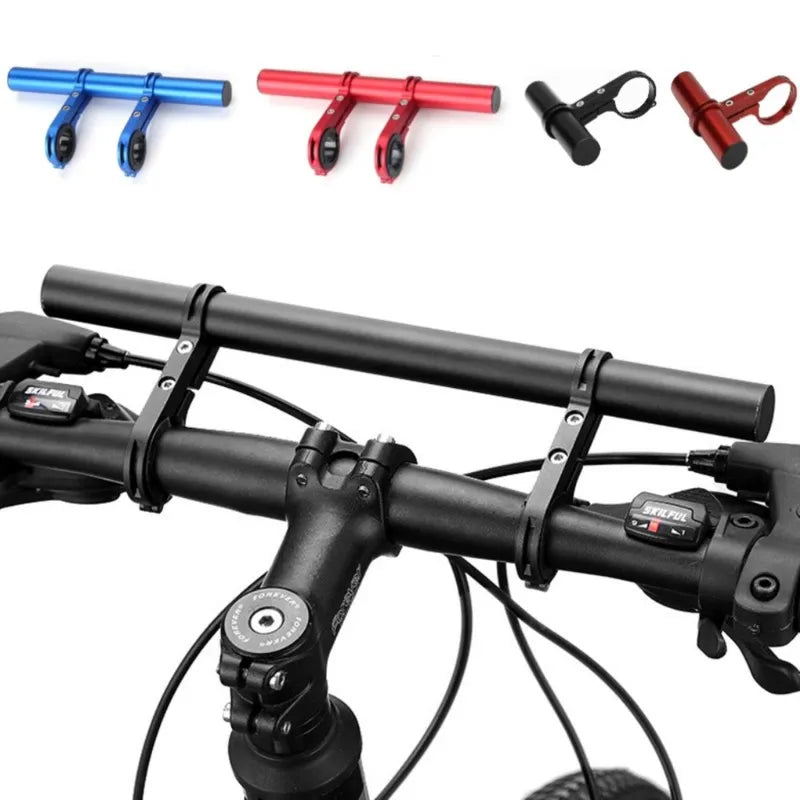 Bicycle Handlebar Extended Bracket: 10/20/30cm MTB Headlight Mount Extender Bar - Road Mountain Bike Extender Rack Parts