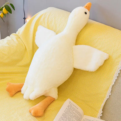 50/130CM Hot Goose Plush Stuffed Soft Duck Sleeping Pillow - Sofa Cushion for Kids, Girlfriend, Birthday Gift