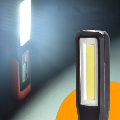 Powerful COB LED Work Light: USB Rechargeable Flashlight for Car Garage Mechanics - Magnetic Torch, Emergency & Warning Light