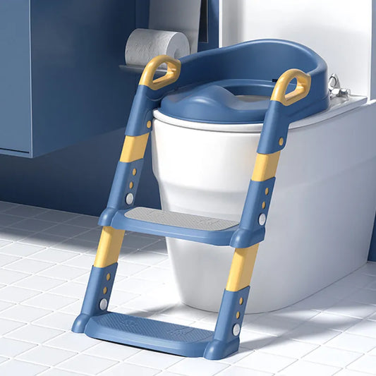 Foldable Stepped Children's Toilet : Multi-Functional Training Stool for Boys & Girls