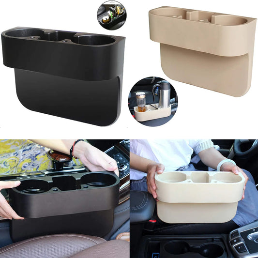 Car Cup Holder & Seat Gap Organizer: Water Cup, Drink Bottle, Phone, Keys Storage Stand - Auto Styling Accessories