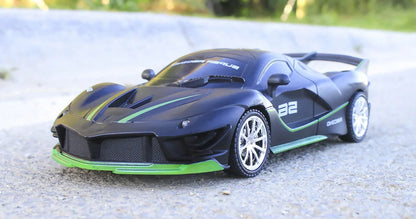 1/18 Scale RC Sports Car with LED Light - 2.4G Radio Remote Control, High-Speed Drifting Vehicle, Racing Toy for Boys and Girls