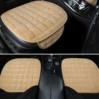 Winter Car Seat Cover - Warm & Breathable Seat Cushion | Anti-Slip Universal Front Chair Pad for Vehicle | Auto Seat Protector