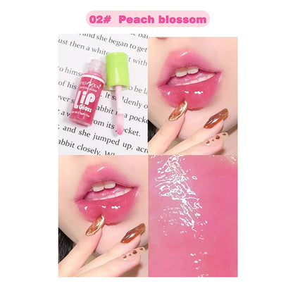 6 Pack Mirror Lip Gloss Set | Moisturizing and Waterproof Pudding Lip Gloss | Hydrating Glossy Makeup Cosmetics