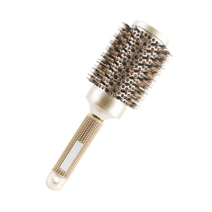 Professional Salon Styling Tools: Round Hair Comb Set - 1PC, 4 Sizes, Hairdressing Curling Brushes Barrel Comb