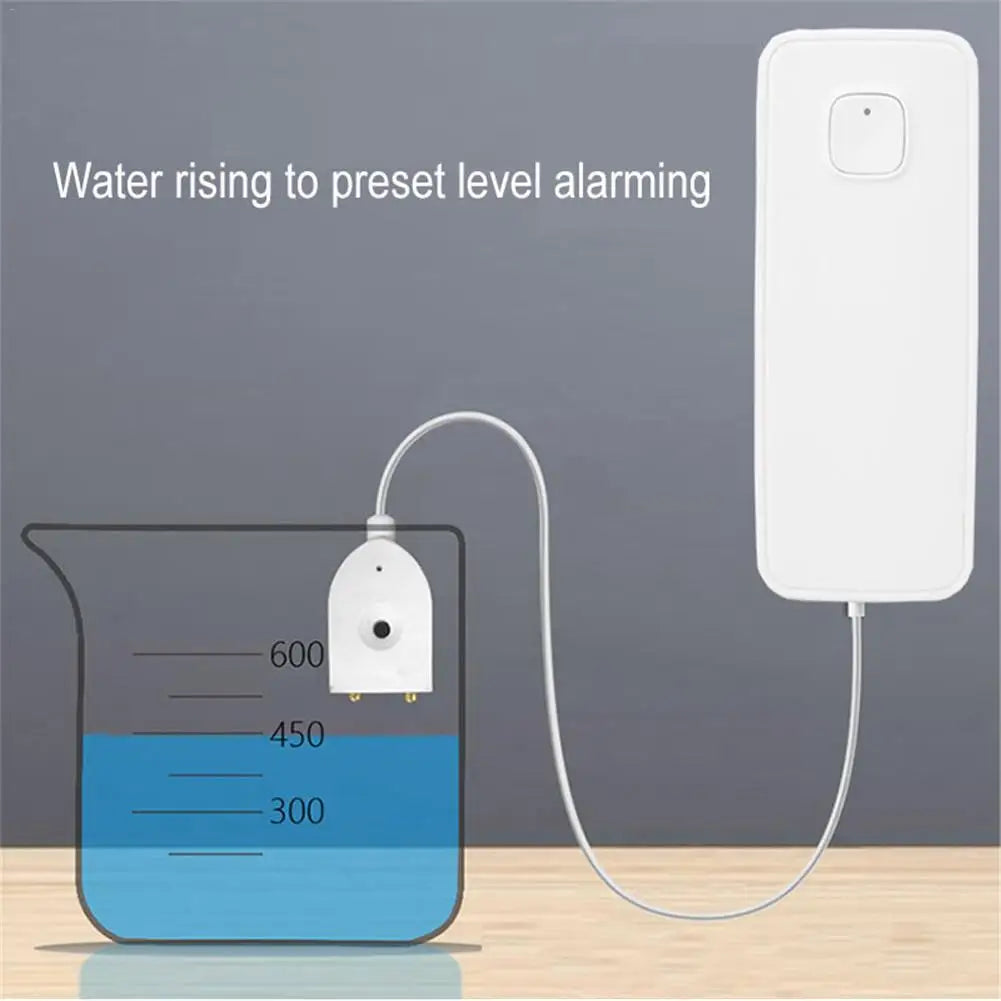 Smart WiFi Flood Leakage Sensor: Tuya Remote Monitoring & Water Overflow Detection with Security Alarm