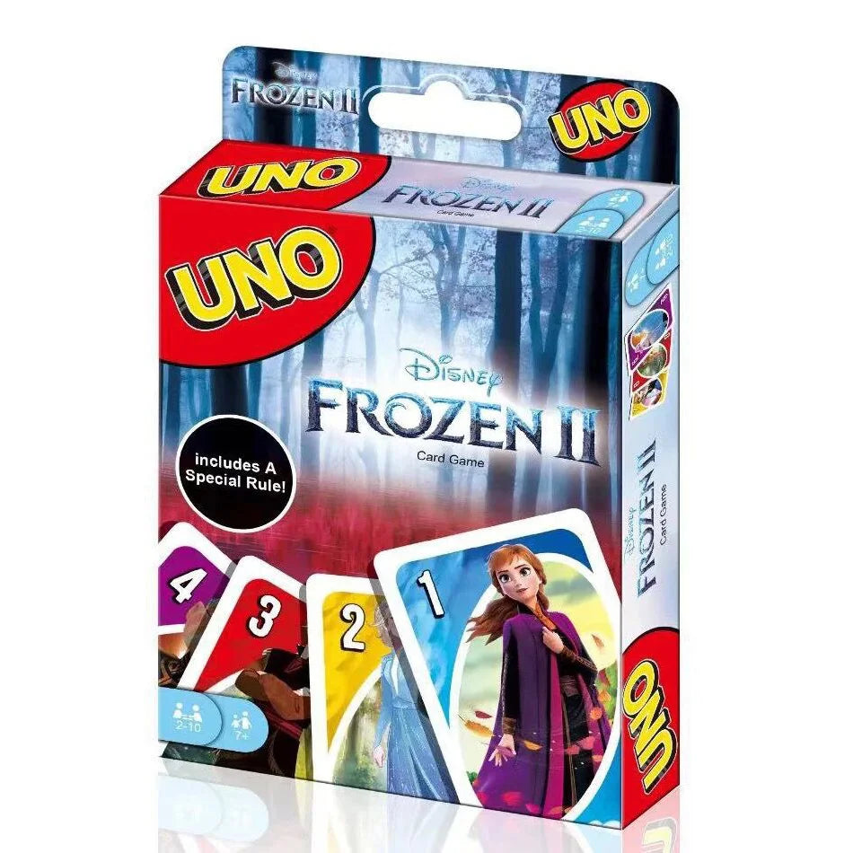 ONE FLIP! Board Game - UNO Cards with Harry, Naruto, Super Mario Themes, Christmas Card Table Game, Fun for Adults & Kids, Ideal Birthday Gift Toy