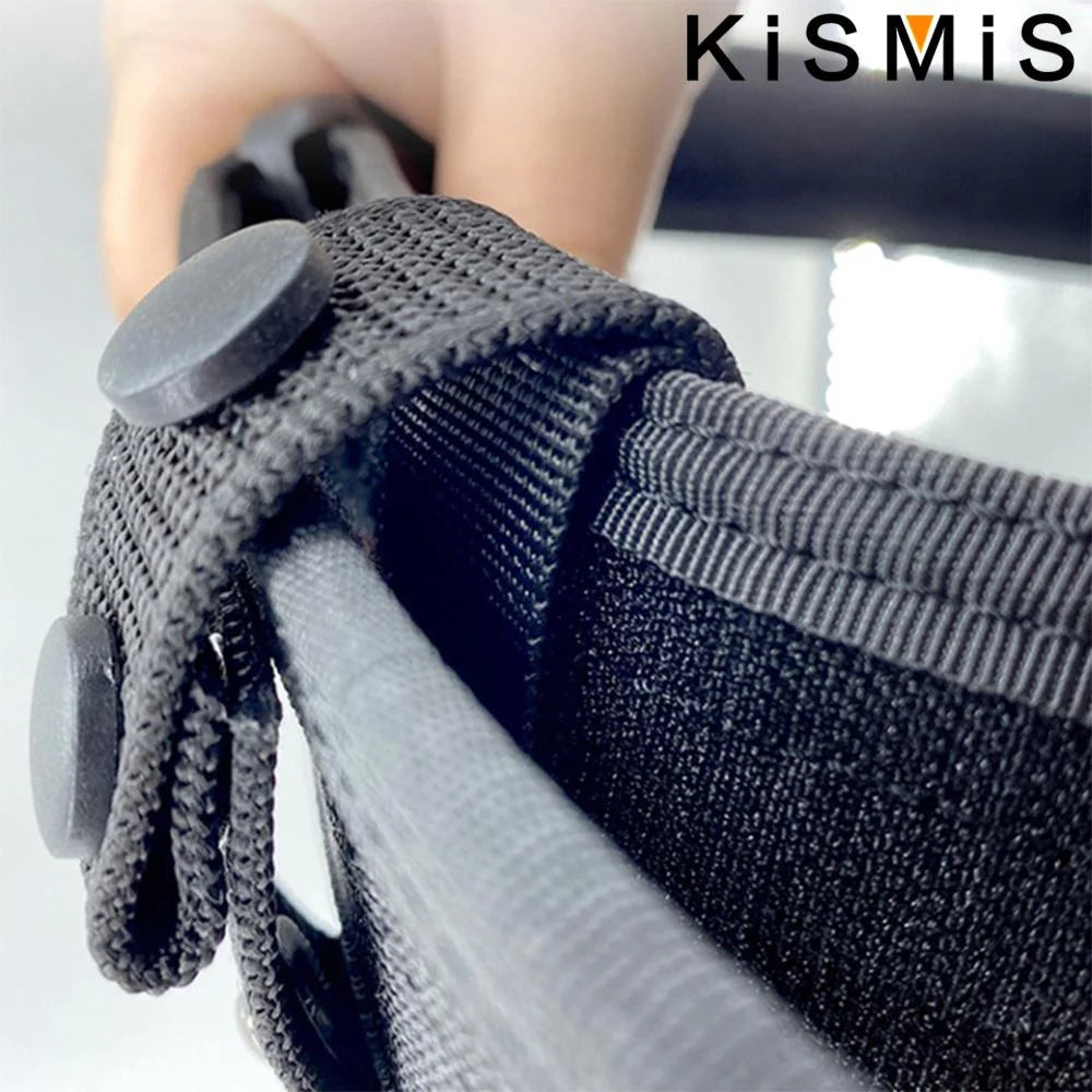 KISMIS Tactical Belt Set: 4Pcs Multipurpose Nylon Buckle with Double Snaps - Wide Belt Accessories for Outdoor Sports