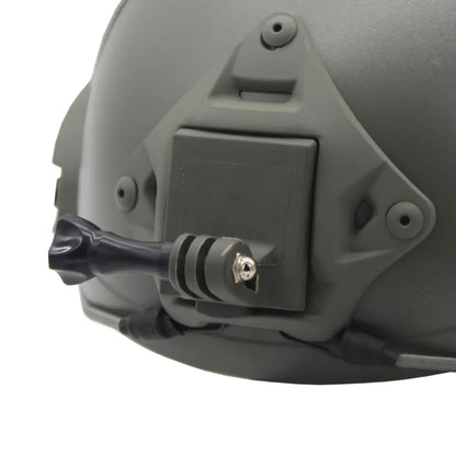 Tactical Helmet Base Adapter - Fixed Mount for GoPro Hero & Action Cameras - Fits FAST/MICH/NVG Helmets