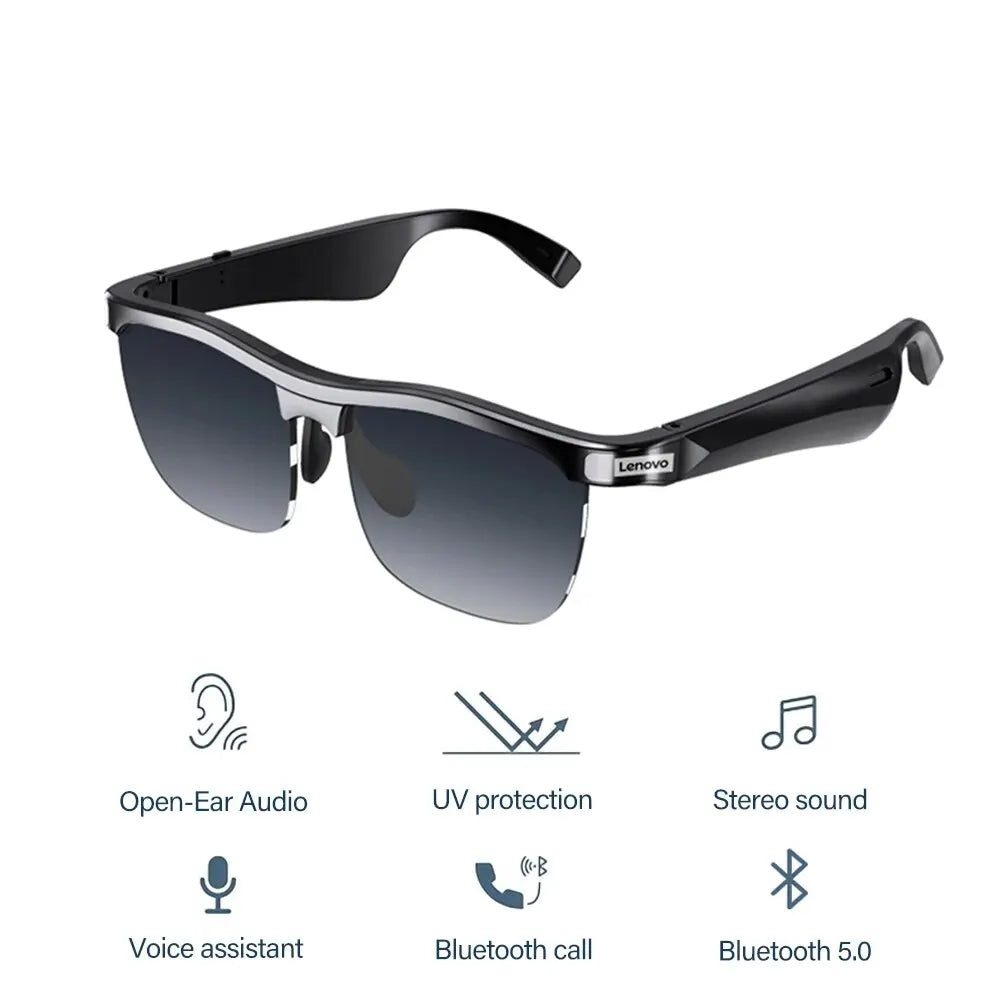 MG10 Smart Music Sunglasses Earphones - Wireless Bluetooth Headset with HIFI Sound - Hands-free Driving Glasses for Calls