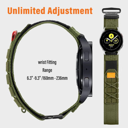 2024 New Nylon Band Universal Replacement Wristband: 20mm/22mm Sport Watch Strap for Men & Women - Colorful Belt Accessories