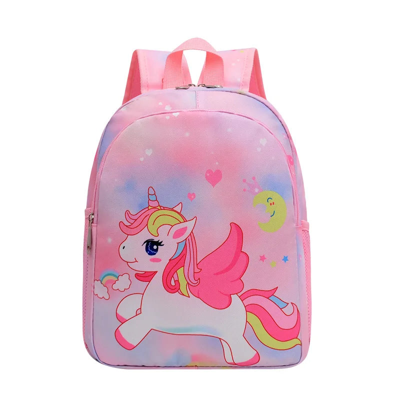 2023 Baby Girls Engineering Backpack – Cartoon School Bag for Kids Ages 2-6, Small Kindergarten Backpack, Cute Design