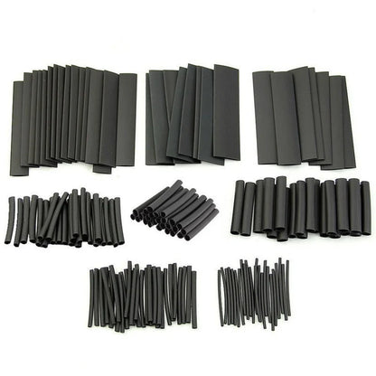 Premium Heat Shrink Tube Kit: 127/328pcs 2:1 Shrinkable Wire Wrap Tubing with 300W Hot Air Gun - Wire Connect Cover & Protection