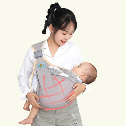 Multifunctional Baby Outdoor Carrier: Waist Stool for Hands-Free Carrying - Breathable & Convenient