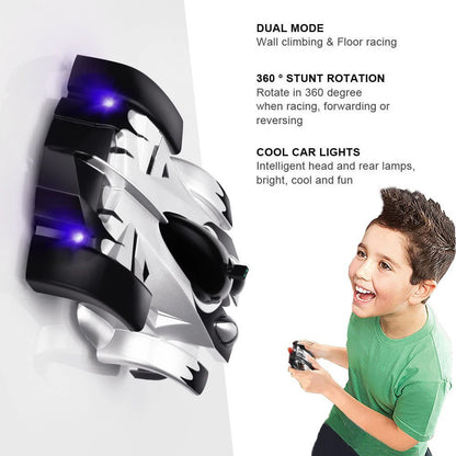 Hot Selling Wall-Climbing RC Car - Wireless Remote Control, Rechargeable Drift Stunt Toy for Children