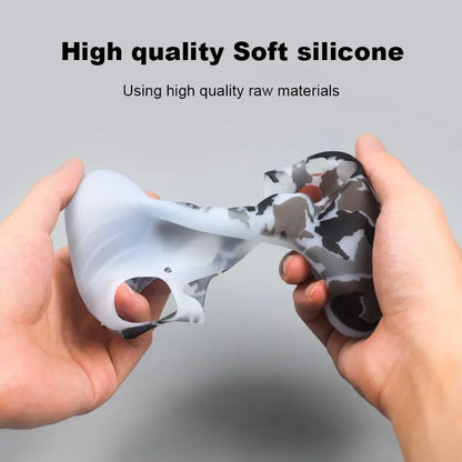 DATA FROG Soft Silicone Gel Rubber Skin Cover for PS4 Controller - Protection Case for PS4 Pro Slim Gamepad