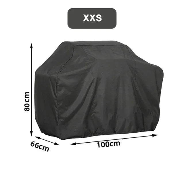 Heavy Duty Waterproof BBQ Grill Cover - Anti-Dust, Rain Protective Outdoor Barbecue Cover for Weber and Charbroil