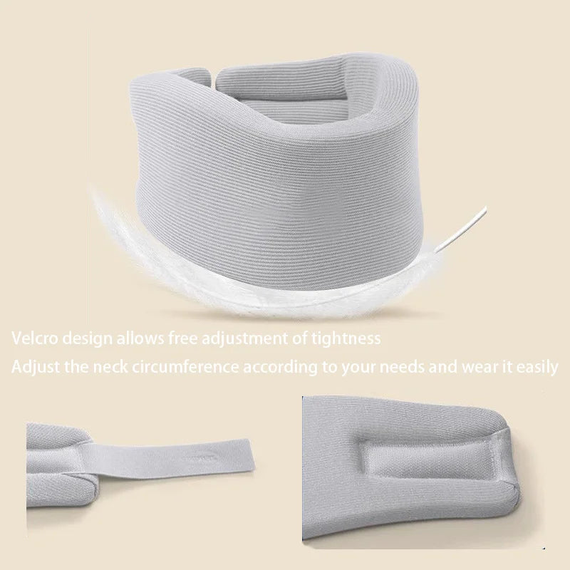 Adjustable Cervical Neck Support: Sponge Neck Protector for Sleep Relief - Breathable, Pain-Relieving Neck Support (1 Pack)