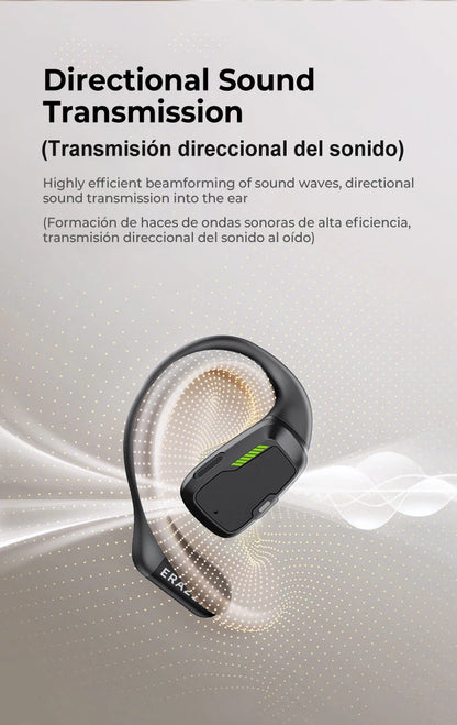 AI Translator Earphones - Erazer XP6 Bluetooth, Sleep ASMR Headset with DIY Equalizer, Wireless Headphones for Office and Travel