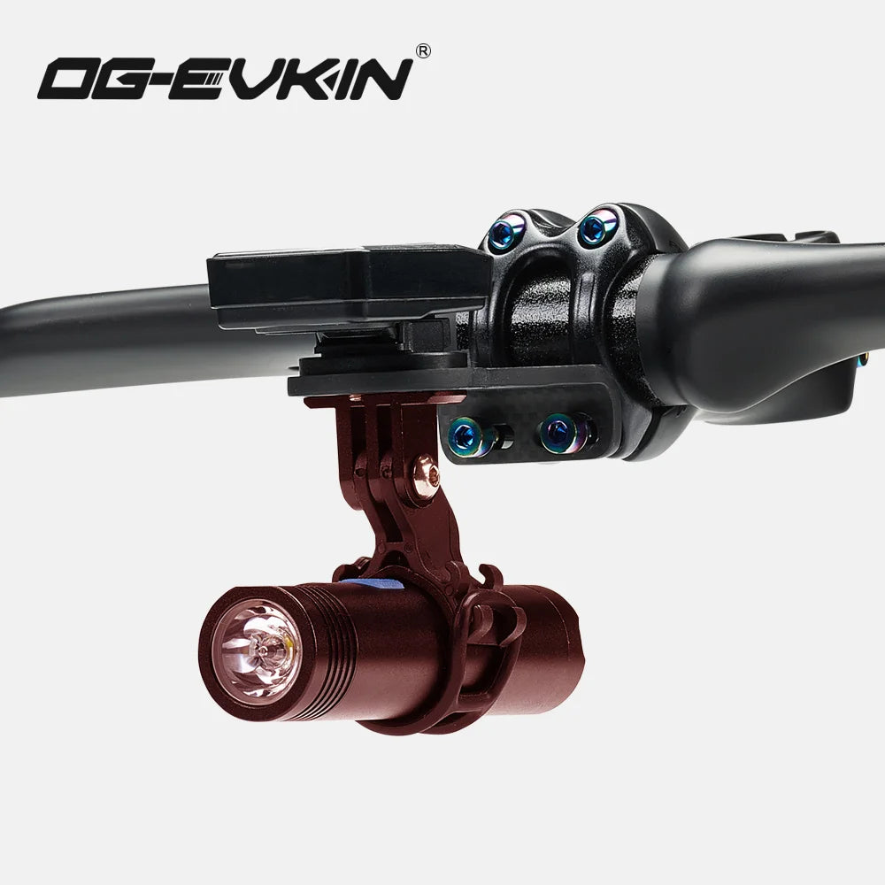 OG-EVKIN CM-02+ Carbon Bike Stem Extension | Computer Mount Code Table Rack for GPS/Bike Computer/Camera/Light | Bicycle Accessories