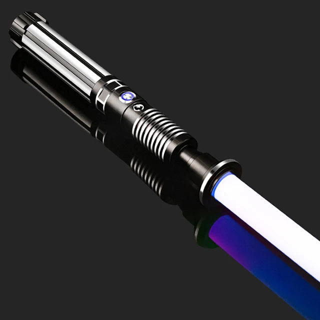 RGB Metal Lightsaber Toy - Laser Sword with Light and Sound Effects, Durable Kpop Lightstick for Play and Display