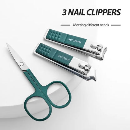 6-Piece High-End Nail Scissors Set - Household Men's and Women's Special Nail Clippers, Manicure Beauty Tools, Portable Household Kit