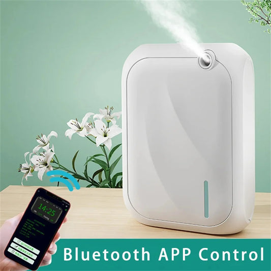 200m³ Aroma Scent Machine – Wall Mounted Essential Oil Diffuser for Home Fragrance, Bluetooth APP Control