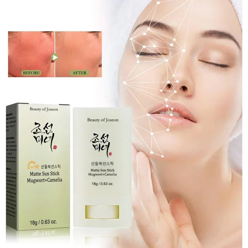 18g Face Sunscreen SPF 50+: Oil Control Cream for UV Protection - Moisturizing, Whitening, Anti-Aging Face Care