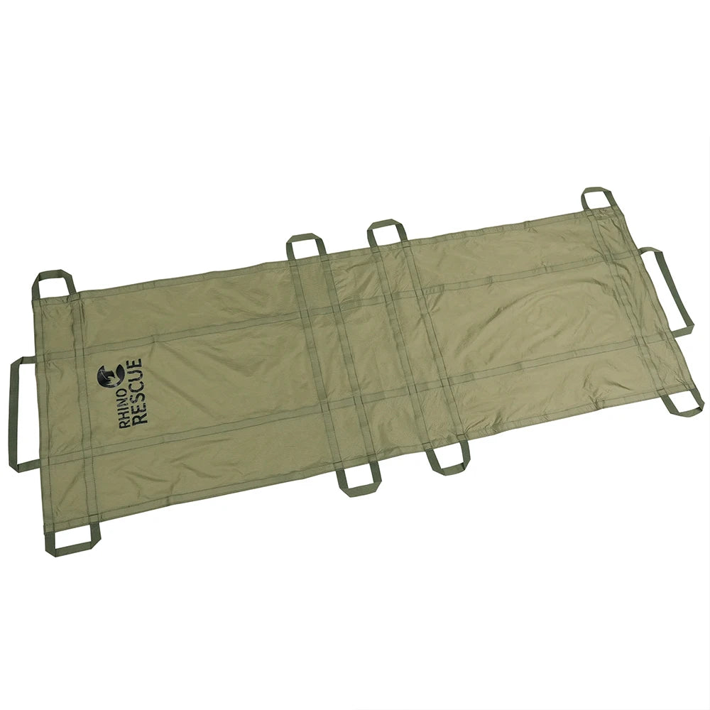 RHINO RESCUE Multi-Use Disposable Litter - Portable Stretcher for Quick Emergency Response, Essential Rescue Gear