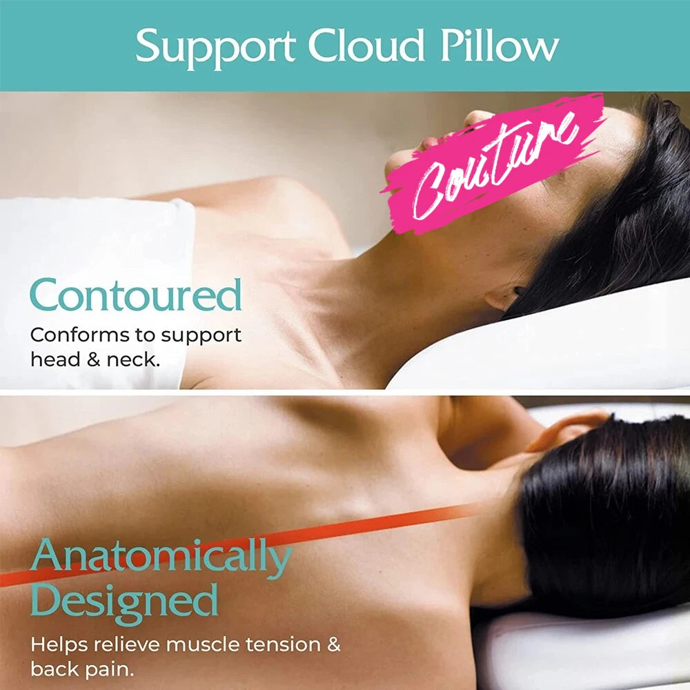 All-Round Sleep Pillow with Egg Sleeper Design - Orthopedic Memory Foam Neck Pillow for Pain Relief, 3D Micro Airball Deep Sleep Pillow