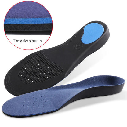 Orthotic Gel Insoles with High Arch Support – EVA Pads for Flat Feet Relief for Men and Women