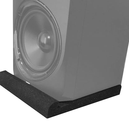 2pcs High-Density Acoustic Isolation Foam Pads - 30x20x4.5cm Soundproof Studio Monitor Speaker Isolator Panels