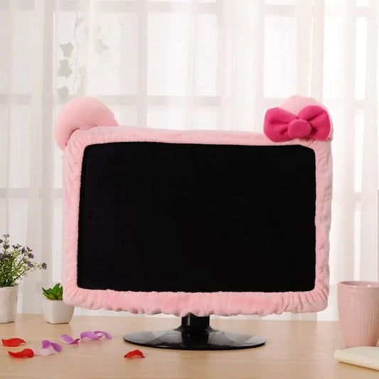 Dust-Proof Computer Decorative Cover - Cute and Protective Notebook Monitor Surrounding Cover (1 Piece)