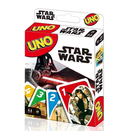 ONE FLIP! Board Game - UNO Cards with Harry, Naruto, Super Mario Themes, Christmas Card Table Game, Fun for Adults & Kids, Ideal Birthday Gift Toy