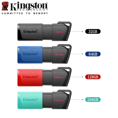 Kingston DataTraveler Exodia M USB Flash Drive – 32GB, 64GB, 128GB, 256GB USB 3.2 Gen 1 Mini Pen Drive for Computer