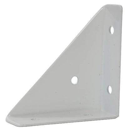 Durable Iron Corner Brackets: Set of 4 Thickened Wall Fixed Support Frames for Shelves - Reliable Angle Corner Bracket