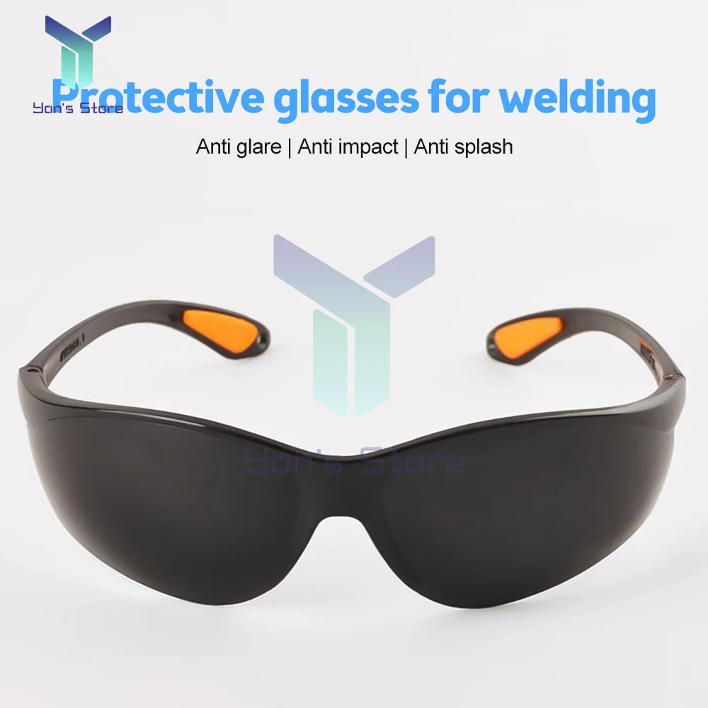 Impact Resistant Welding Safety Glasses - UV Proof Anti-Goggles for Welders, Cutting, and Polishing