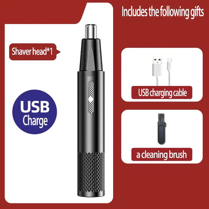 High Quality Electric Nose Hair Trimmer | USB Charging | Portable Men's Mini Nose Hair Trimmer