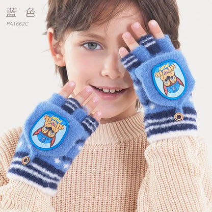 Genuine Paw Patrol Winter Gloves for Kids - Featuring Chase, Marshall, Skye and More, Outdoor Mittens for Boys & Girls, Ages 2-10, Perfect Children's Gift