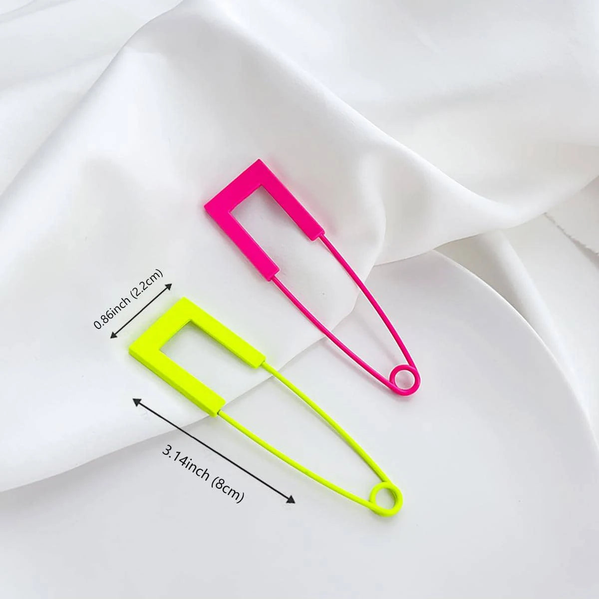 Stylish Fluorescent Pin Corsage Brooch: Women's Clothing Accessory for Sweaters, Hoodies, Bags, Scarves, Hats