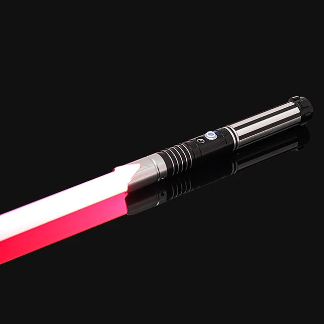 RGB Metal Lightsaber Toy - Laser Sword with Light and Sound Effects, Durable Kpop Lightstick for Play and Display