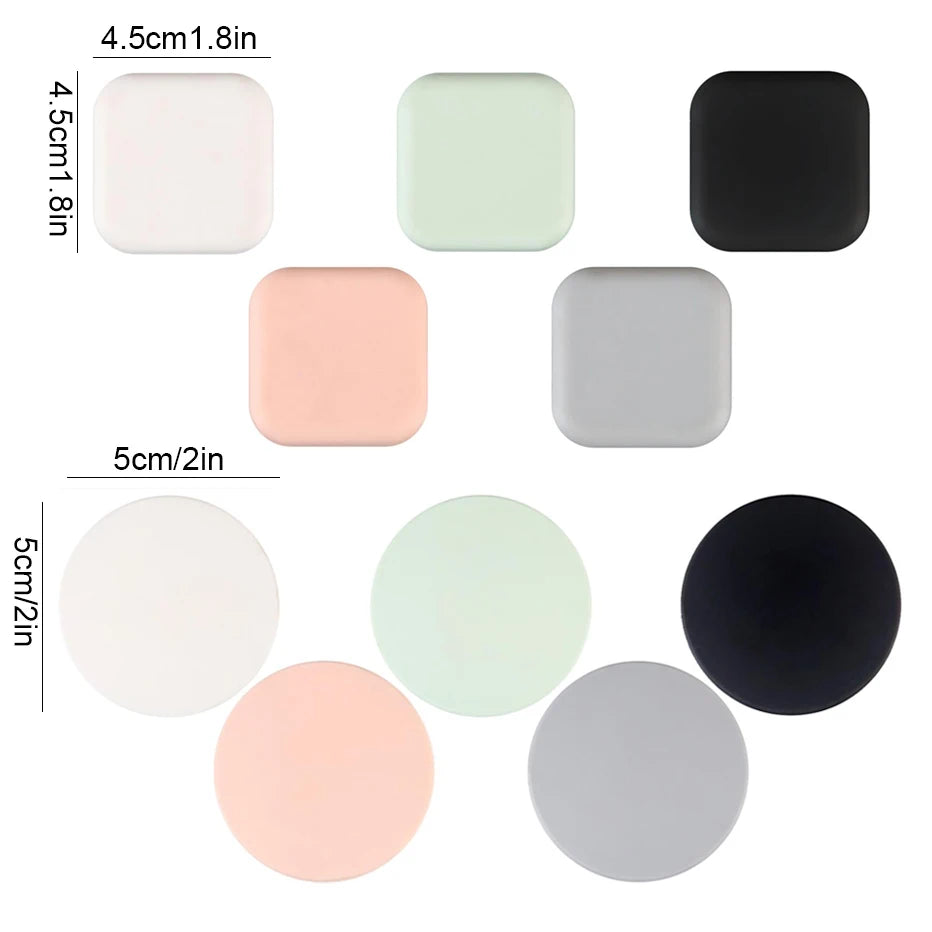 Silicone Door Stopper Handle Bumpers: Self-Adhesive Mute Anti-Shock Protection Pads for Home Improvement - Wall Protector Included! (1 Piece)