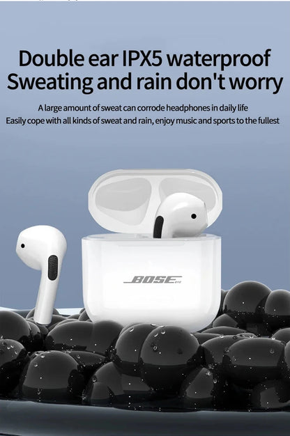 Original BOSEBYE Ari Pro 2 True Wireless Earphones - Bluetooth 5.0 Stereo Sound, Sports Earbuds with Mic for Android and iOS